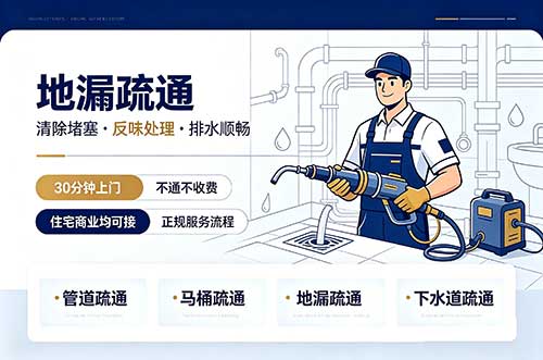 礼纪地漏疏通