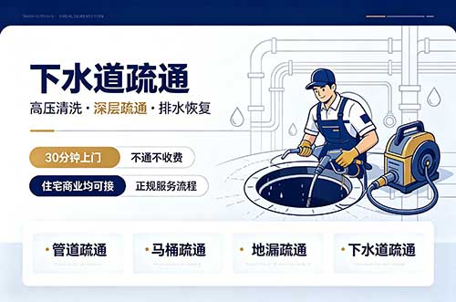 礼纪下水道疏通