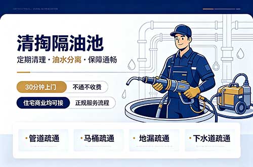 礼纪清掏隔油池